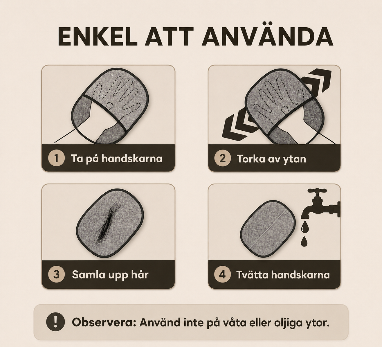 PÄLSFREE – Effektiv hårborttagare för djurhår