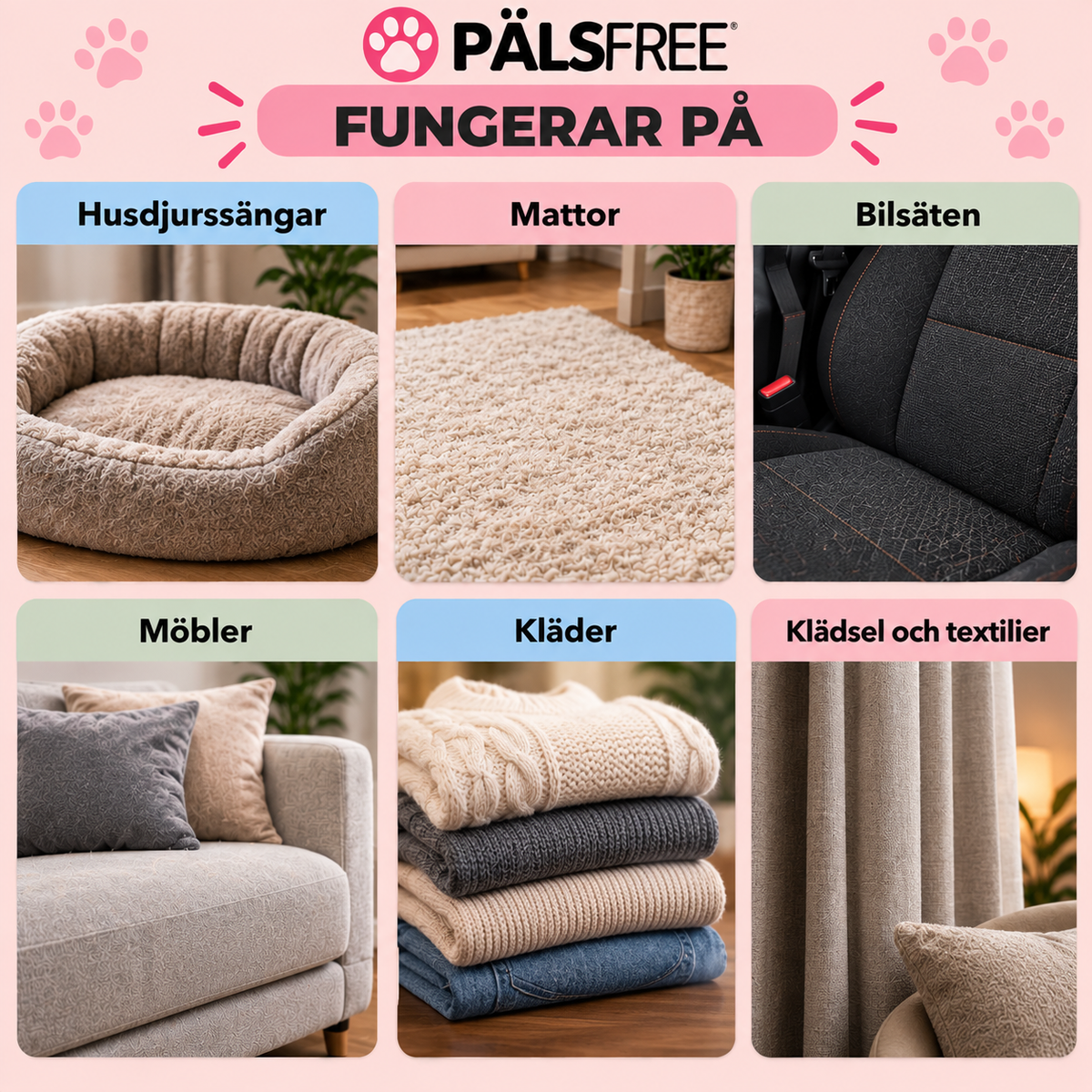PÄLSFREE™ Hårborttagningshandske